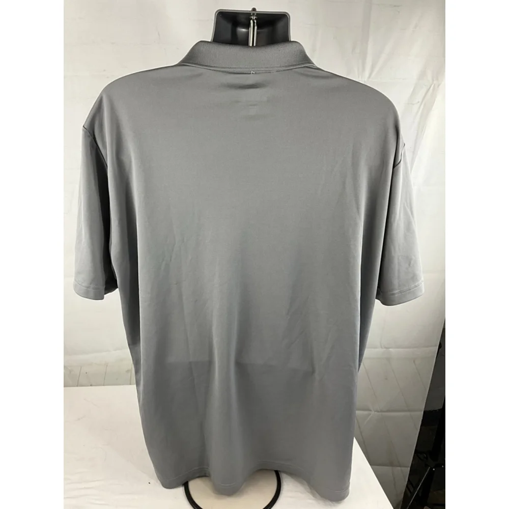 Men's Adidas Golf Gray Polo Shirt XXL